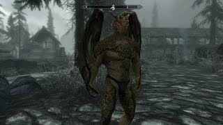 Skyrim Mod SE IA92s Axel Necro Argonian Follower PS4XBOX1 [upl. by Ocisnarf]