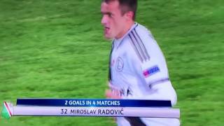 Miroslav Radovic Goal vs Real Madrid  Legia Warsaw vs Real Madrid 22 Gol But Tor Goles y Resumen [upl. by Han740]