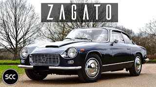 LANCIA FLAMINIA 3C SUPER SPORT SS ZAGATO 28 1967  Drive in top gear  V6 engine sound  SCC TV [upl. by Inattyrb]