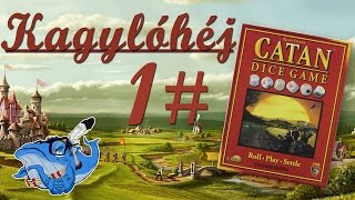 Kagylóhéj  Catan kockajáték [upl. by Nats]