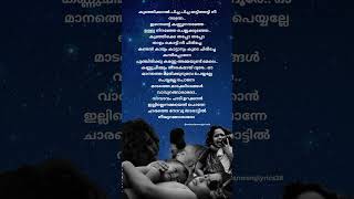 manathe marikurumbe song Lyrics pulimuruganmoviesong malayalamsonglyrics viralsong emotionalsong [upl. by Renner]