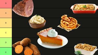 My Amazing Thanksgiving Food Tier List [upl. by Izawa33]