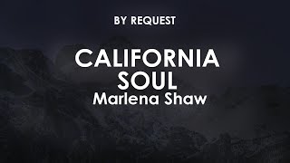 California Soul  Marlena Shaw  YouTube Music [upl. by Ecaroh]