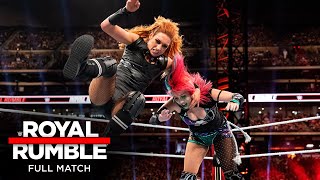 FULL MATCH  Becky Lynch vs Asuka – Raw Women’s Championship Match Royal Rumble 2020 [upl. by Enomal]