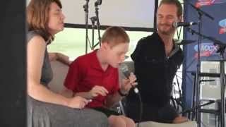 Nick Vujicic and Christopher Duffley sing Open the Eyes [upl. by Sancho]