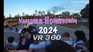 Homecoming Parade at Mascoma in VR 2024 [upl. by Orlene915]