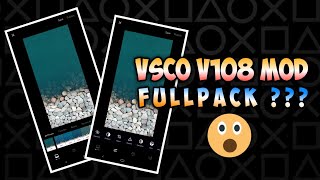 VSCO v108 MOD UNLOCKED for Editing Photo amp Video [upl. by Cram]