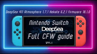 Nintendo Switch Jailbreak Atmosphere CFW 171 Hekate 621 Switch Firmware 1810 Custom Firmware [upl. by Sirc]