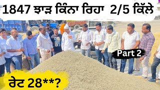 Basmati 1847 ਕਿੰਨਾ ਝਾੜ ਝੜੀ ਐਸ ਵਾਰ  Basmati 1847 Price  New Update Mandi [upl. by Sliwa]