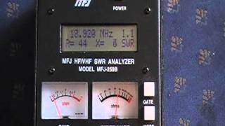 SWR Testing of an Ameritron RCS4 Coax Switch [upl. by Sadnak181]