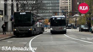 2019 MCI D4500CT 1908 ride 53A Broadview [upl. by Brion699]