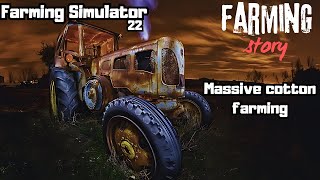 Massive Cotton Farming  Farming Simulator 22  India [upl. by Service189]