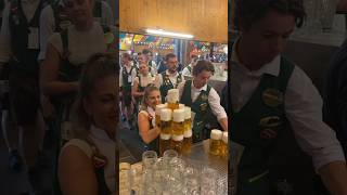 This Oktoberfest Waitress Is Strong [upl. by Des181]