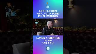 LeónLeiden me cuenta que usa autotune podcast shorts [upl. by Edna]