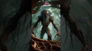 Tree vs man Treeman trending shortsongs shorts edit marvel fantasymovies [upl. by Ennaitsirk]