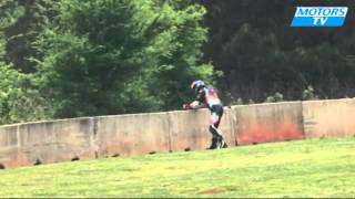 Crash AMA Superbike Road Atlanta 2012 [upl. by Si]