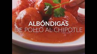 Albóndigas de pollo al chipotle [upl. by Alam775]