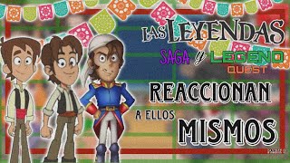 🥀✨Las leyendas reaccionan a ellos mismos✨🥀 ESPECIAL 15 de Septiembre  ATRASADISIMO [upl. by Blight]