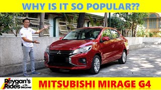 Heres Why The Mitsubishi Mirage is so Popular Car Review [upl. by Halyak715]