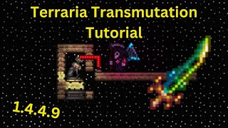 Terraria Transmutation Glitch 1449 [upl. by Cresa]