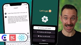 Build a ChatGPT Clone with React Native Expo SQLite RevenueCat Clerk OpenAI [upl. by Erda]