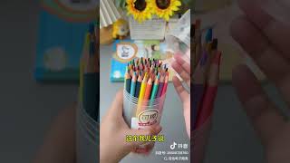 Erasable colored pencils For children to prepare colored pencils for the start of school you m [upl. by Atirehs787]