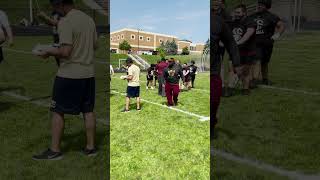 Michigan Lineman Olympics ft the FlipSled [upl. by Airekat]