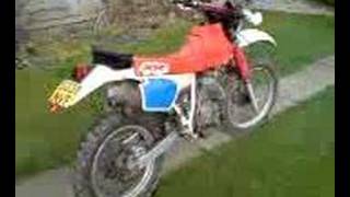 Xr250 sound with no baffles p [upl. by Asta703]