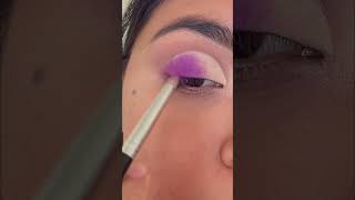 Purple eyes💜shortvideo makeup eyemakeup shorts makeupartist trending music cover [upl. by Andrade]