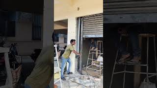 gearbox rolling shutter manual fitting Andhra Pradesh West Godavari tadepalligudem 9492228143 [upl. by Ayanaj]