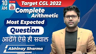 10 AM  Final Revision of Complete Arithmetic   BY ABHINAY SHARMA ABHINAYMATHS [upl. by Atreb]