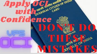 How to Apply OCI CARD from USAOCI NEW REGISTRATIONVFS GLOBAL USA [upl. by Arahset756]