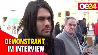 ImpfgegnerDemo Demonstrant im Interview [upl. by Asp965]