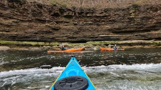 Kayaking Filey to Cayton Bay  Sunday 15th September  short [upl. by Aztin]