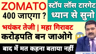 Zomato 💥 Target 350 400🔥 Zomato share news today  zomato share latest news  zomato share [upl. by Aitnom]