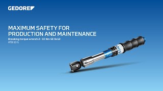 No more Overtightening  Bending torque wrench 210 Nm SE 9x12ATB 10 G [upl. by Oiracam739]