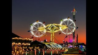 Sky Wheel Erie County Fair Hamburg NY 2019 Set Up amp Operating Video [upl. by Drucie]