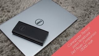 Dell Power Companion 18000mah Carregador Portátil de Notebook  PTBR [upl. by Yme485]