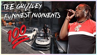 Tee Grizzley Best Of GTA 5 RP Funniest Moments 5  Grizzley World RP [upl. by Esimorp]