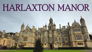 Exploring Harlaxton Manor Stately Home at Christmas [upl. by Ayian847]