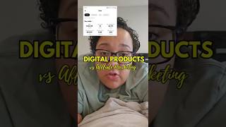 Difference in money potential with affliate marketing vs selling digital products passiveincome [upl. by Halyak151]