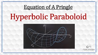 Hyperbolic Paraboloid Pringle Equation [upl. by Bland]