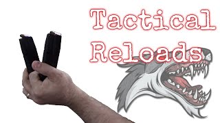 Tactical Reloads with a Pistol  3 methods to perform the quottactical reloadquot with a handgun [upl. by Karli]