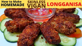 HOMEMADE Skinless VIGAN LONGGANISA  ILOCOS GARLIC Longganisa RECIPE  Pang NEGOSYO [upl. by Honeyman862]