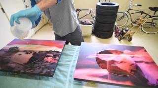 ArtResin  How to artresin your Artwork amp Photography epoxy resin clear coat [upl. by Karsten341]