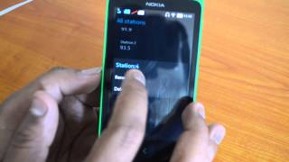 FM Radio on Nokia X [upl. by Llyrat]