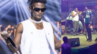 Kuami Eugene Exhibited Drumming Skills As He Performs His New Song Monica At 2023 WASA At Bema Camp [upl. by Lempres]