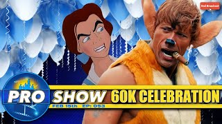 WDW Pro 60K Subscriber Celebration Special Edition Pro Show LIVE  XMen 97 Recasts Due to Race [upl. by Yrrac640]