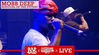 MOBB DEEP  SURVIVAL OF THE FITTEST  LIVE at the Out4Fame Festival 2014  RAP4AID [upl. by Penhall]