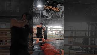 Shadowbox    shadowboxing boxing boxingtraining boxingworkout fitness [upl. by Anilev552]